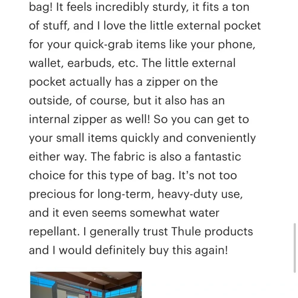 Thule stylish durable